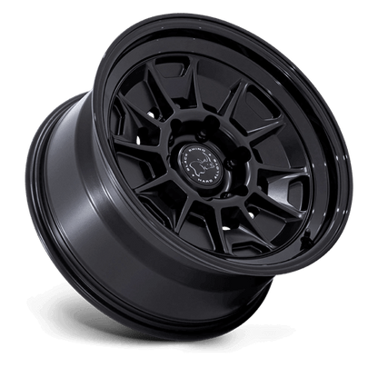 Black Rhino BR021 MONDO Matte Black W/ Gloss Black Lip wheel for off-road vehicles
