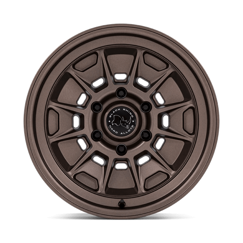 Black Rhino BR021 MONDO Burnt Bronze wheel designed for off-road vehicles.