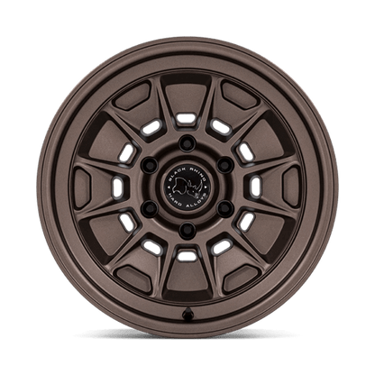 Black Rhino BR021 MONDO Burnt Bronze wheel designed for off-road vehicles.