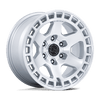 Black Rhino BR022 BAHARI Gloss Silver W/ Machined Face