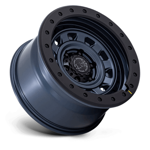Black Rhino BR023 XPLORER Metallic Blue W/ Matte Black L - rugged 10-spoke wheel design