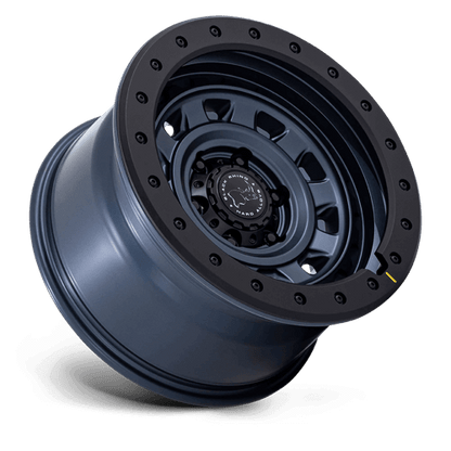 Black Rhino BR023 XPLORER Metallic Blue W/ Matte Black L - rugged 10-spoke wheel design