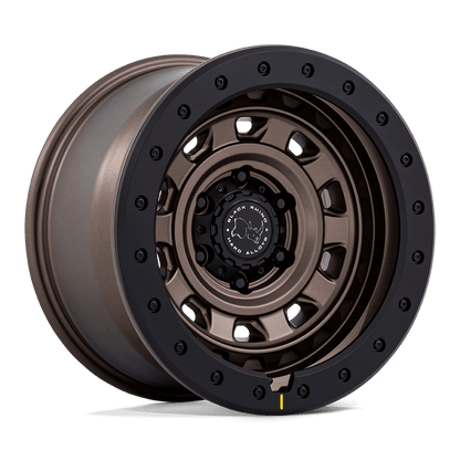 Black Rhino BR023 XPLORER Burnt Bronze W/ Matte Blk-Lp wheel showcasing rugged style and design features.