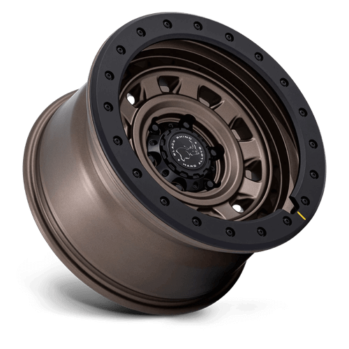 Black Rhino BR023 XPLORER Burnt Bronze W/ Matte Blk-Lp rugged style wheel with removable rock guard ring
