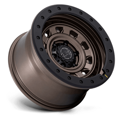 Black Rhino BR023 XPLORER Burnt Bronze W/ Matte Blk-Lp rugged style wheel with removable rock guard ring