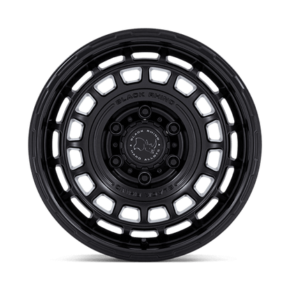 Black Rhino BR024 AWOL Matte Black wheel featuring a matte black finish and unique design.