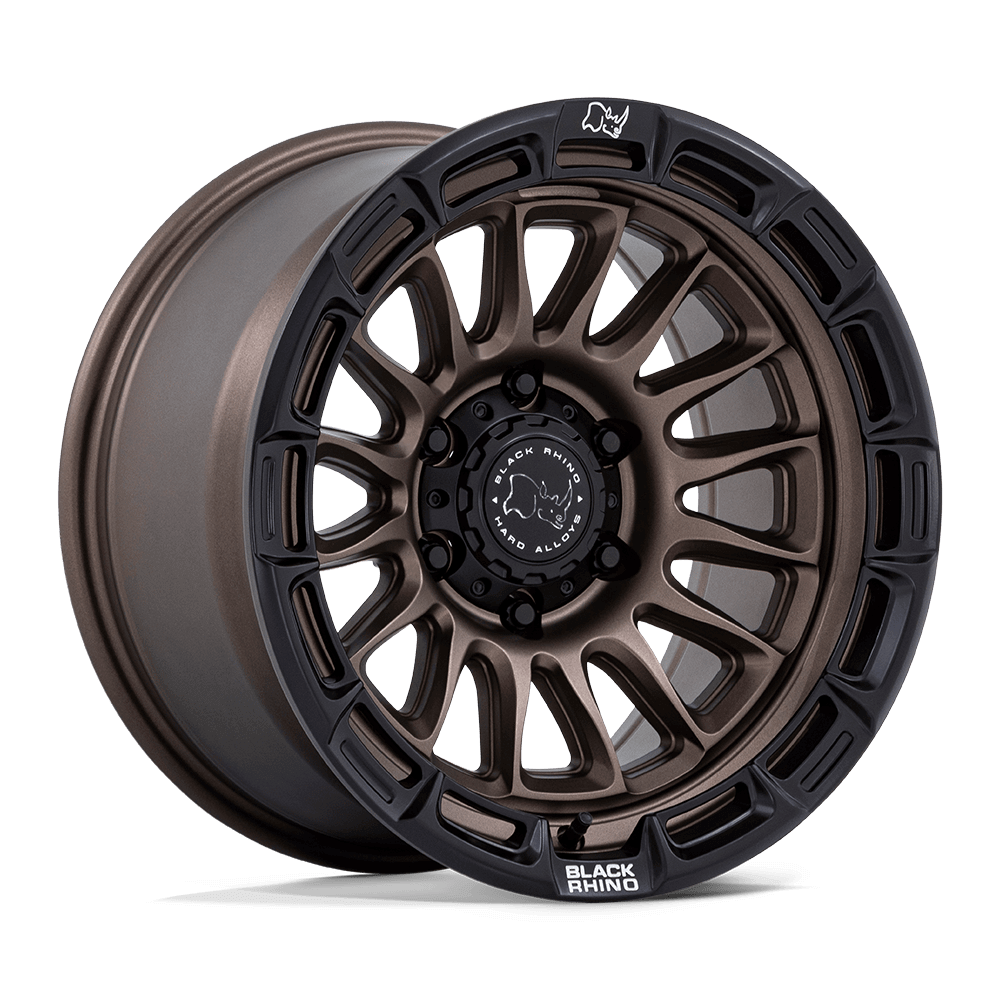 Black Rhino BR025 RIVAL Burnt Bronze W/ Matte Blk-Lp, showcasing aggressive design and two-tone finish.
