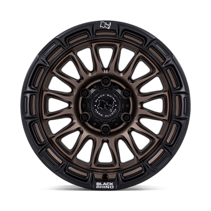 Black Rhino BR025 RIVAL Burnt Bronze W/ Matte Blk-Lp wheel with aggressive spoke design