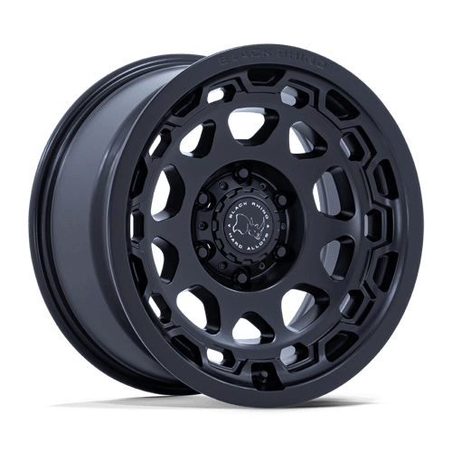 Black Rhino BR026 CONGO Matte Black wheel showcasing rugged design and performance features.