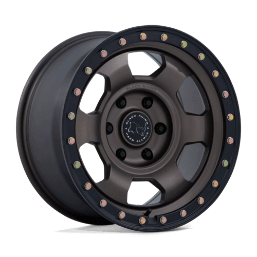 Black Rhino BR029 TROOPER Burnt Bronze W/ Matte Blk-Lp rugged wheel design for off-road vehicles.