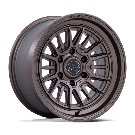 Black Rhino BR030 TALEO Burnt Bronze off-road wheel with split-six design and reinforced structure.