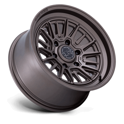 Black Rhino BR030 TALEO Burnt Bronze wheel showcasing its rugged design and reinforced split-six structure.