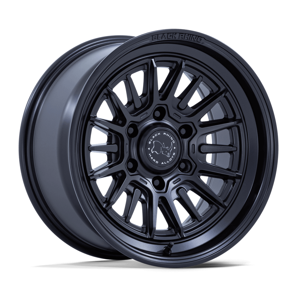 Black Rhino BR030 TALEO Matte Black wheel designed for off-road strength and performance.