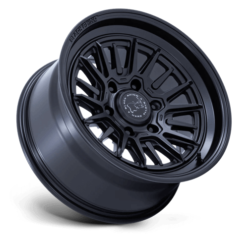 Black Rhino BR030 TALEO Matte Black wheel showcasing off-road design and functionality.