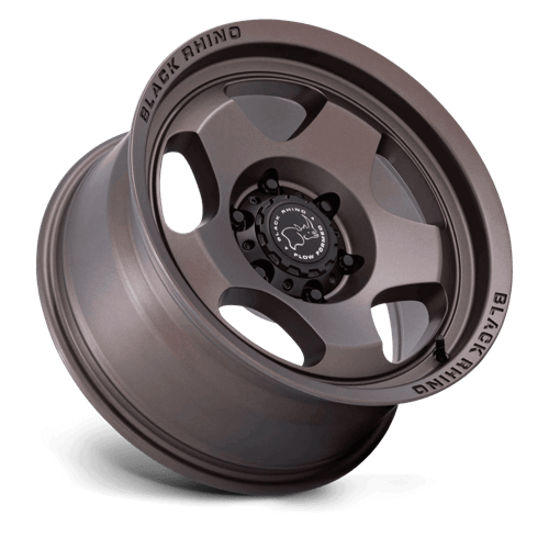 Black Rhino BR031 SOL Burnt Bronze wheel showcasing its five-spoke design and durable build for off-road performance.