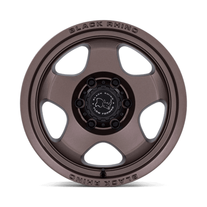 Black Rhino BR031 SOL Burnt Bronze wheel with a five-spoke design and concave lip, perfect for off-road use.