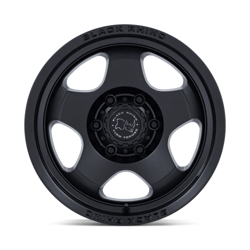 Black Rhino BR031 SOL Matte Black wheel with a clean five-spoke design and singleplane concave lip.