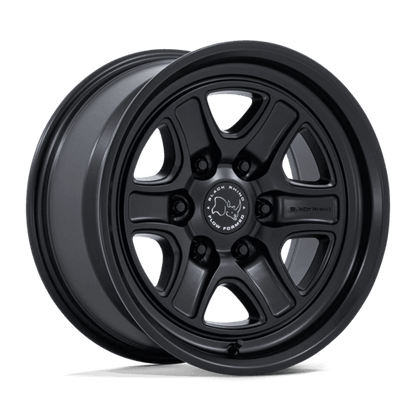 Black Rhino BR032 ECHO Matte Black wheel showcasing rugged design and modern off-road style.