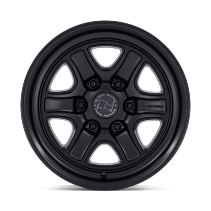 Black Rhino BR032 ECHO Matte Black wheel showcasing Flow Formed Technology and classic off-road design.