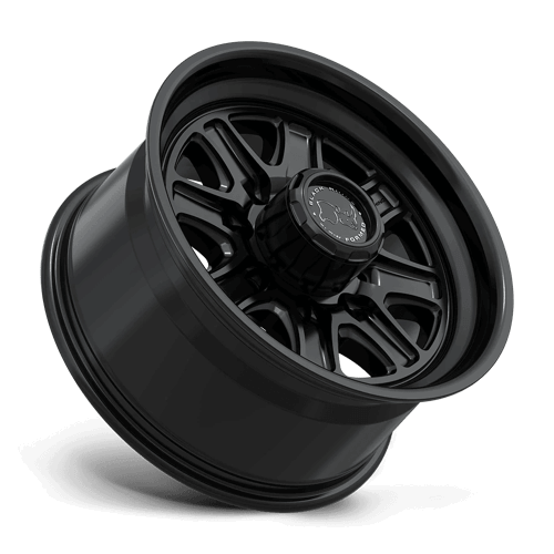 Black Rhino BR032 ECHO Matte Black wheel showcasing rugged design and modern off-road aesthetics.