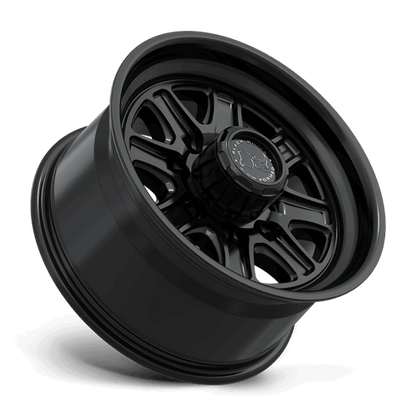 Black Rhino BR032 ECHO Matte Black wheel showcasing rugged design and modern off-road aesthetics.