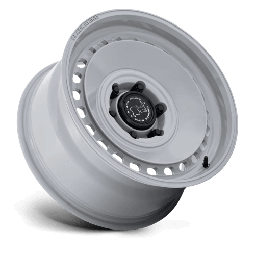 Black Rhino BR036 BASIN Grayspace showcasing rally-bred performance and modern retro style.