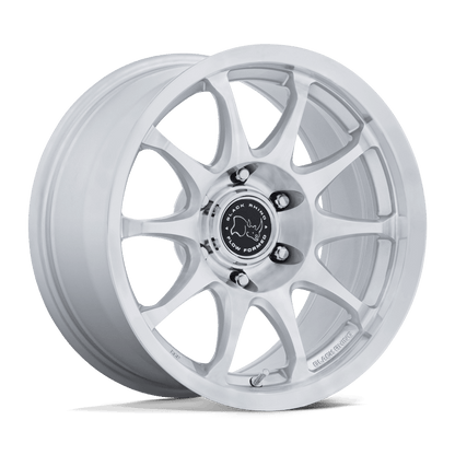 Black Rhino BR038 RONIN Gloss Silver W/ Machined Face wheel