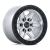 Black Rhino BR200 ECHO TRAIL LOCK BEADLOCK Hyper Silver W/ Machined Face