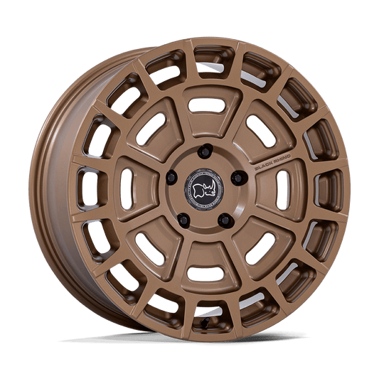 Black Rhino BR404 VOLTAIC Matte Bronze wheel designed for off-road performance and style with a full-face structure.