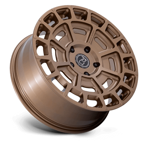 Black Rhino BR404 VOLTAIC Matte Bronze wheel showcasing a full-face design for off-road performance.