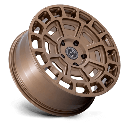 Black Rhino BR404 VOLTAIC Matte Bronze wheel showcasing a full-face design for off-road performance.