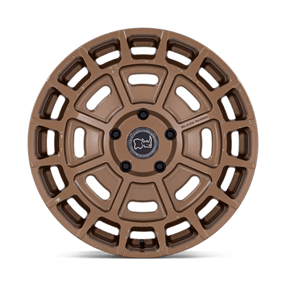 Black Rhino BR404 VOLTAIC Matte Bronze off-road wheel with unique full-face design