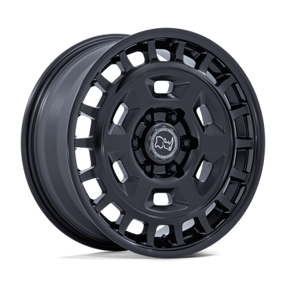 Black Rhino BR405 ROVER Matte Black W/ Gloss Black Lip wheel