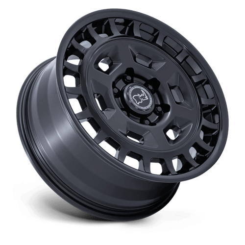 Black Rhino BR405 ROVER Matte Black W/ Gloss Black Lip wheel