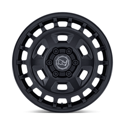 Black Rhino BR405 ROVER Matte Black W/ Gloss Black Lip wheel