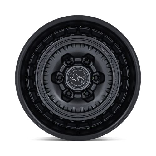 Black Rhino BR601 BASTION Gun Black W/ Matte Black Lip wheel