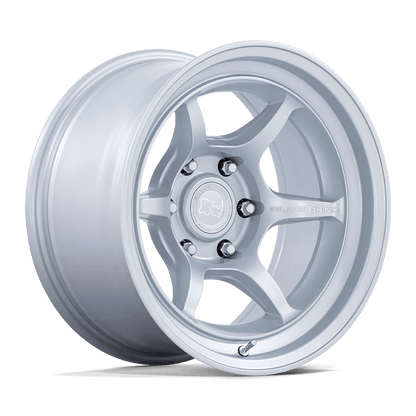 Black Rhino SHOGUN Hyper Silver wheel showcasing a monoblock Flow Formed construction and deep concave profile.