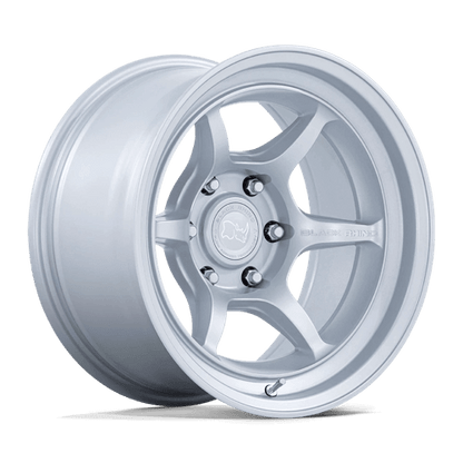 Black Rhino SHOGUN Hyper Silver wheel showcasing monoblock Flow Formed construction and deep concave profile.