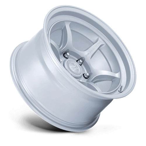 Black Rhino SHOGUN Hyper Silver wheel showcasing its 6-spoke design and deep concave profile for off-road performance.