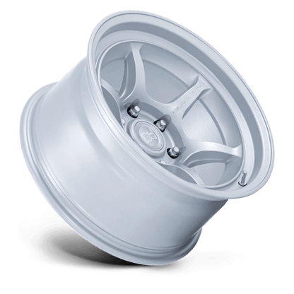 Black Rhino SHOGUN Hyper Silver wheel showcasing its 6-spoke design and deep concave profile for off-road performance.