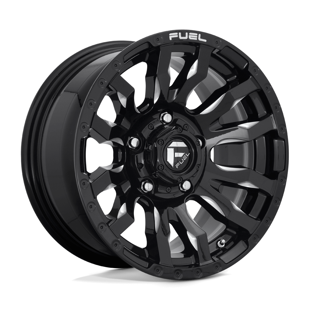 FUEL D673 BLITZ Gloss Black Milled