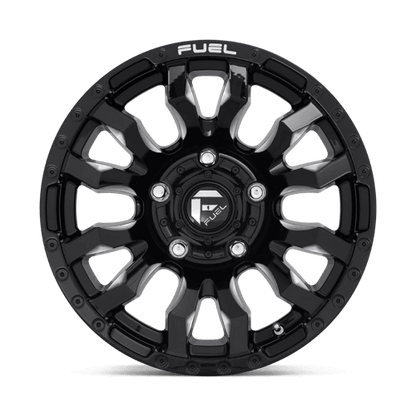 FUEL D673 BLITZ Gloss Black Milled