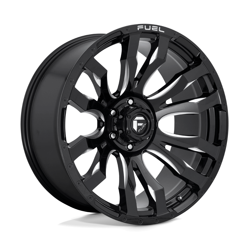 FUEL D673 BLITZ Gloss Black Milled