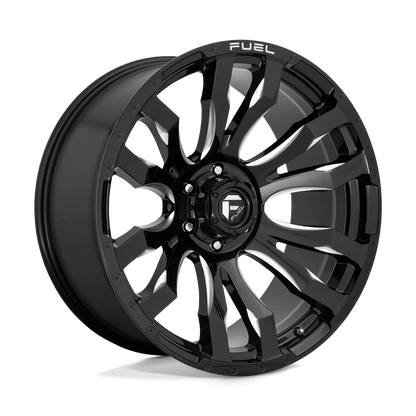 FUEL D673 BLITZ Gloss Black Milled