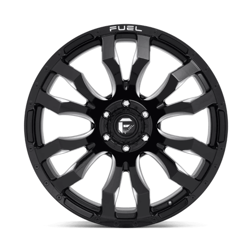 FUEL D673 BLITZ Gloss Black Milled