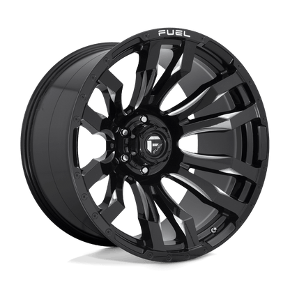 FUEL D673 BLITZ Gloss Black Milled