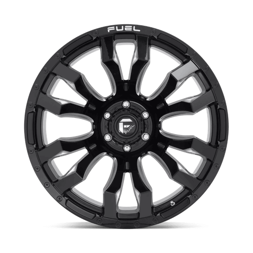 FUEL D673 BLITZ Gloss Black Milled