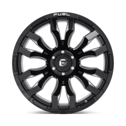FUEL D673 BLITZ Gloss Black Milled