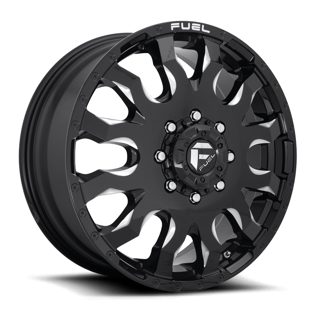 FUEL D673 BLITZ Gloss Black Milled