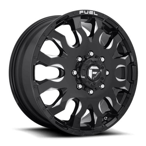 FUEL D673 BLITZ Gloss Black Milled
